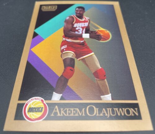 Akeem Olajuwon 1990 NBA skybox #110  Houston Rockets
