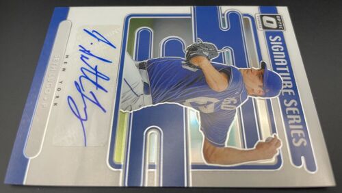 Seth Lugo 2021 Panini Donruss Optic #SS-SL Autograph New York Yankees