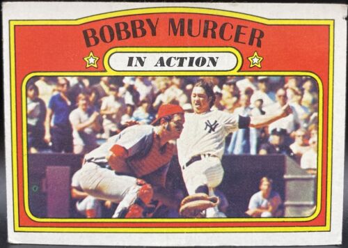 1972 Topps - High # In Action #700 Bobby Murcer