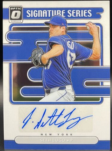 Seth Lugo 2021 Panini Donruss Optic #SS-SL Autograph New York Yankees