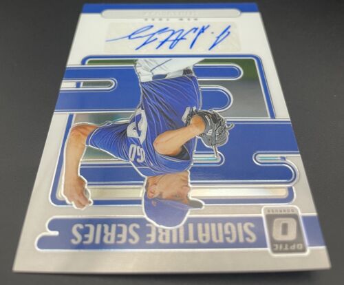 Seth Lugo 2021 Panini Donruss Optic #SS-SL Autograph New York Yankees