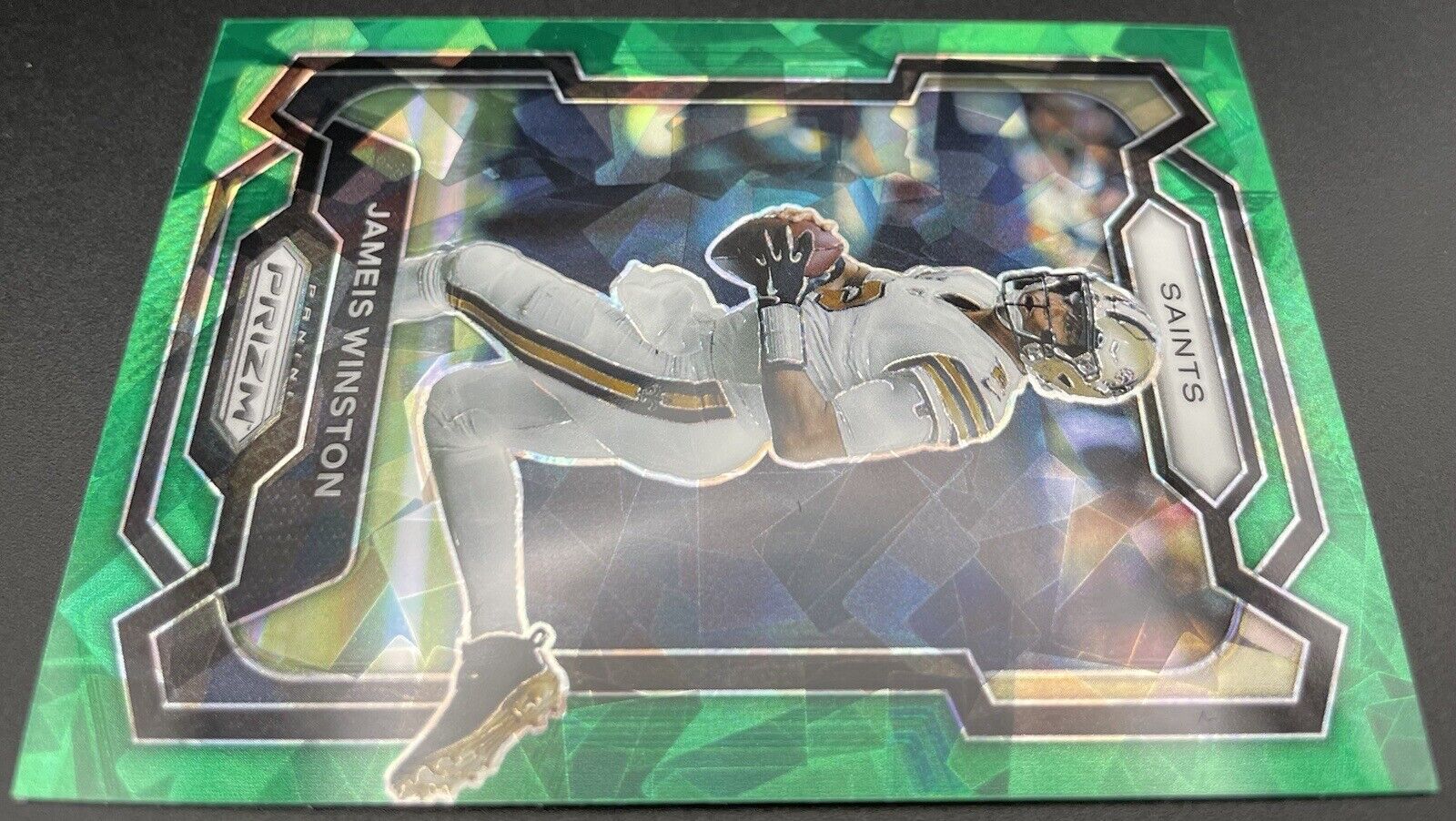 Jameis Winston  2023 Panini Prizm  #214 Green New Orleans Saints