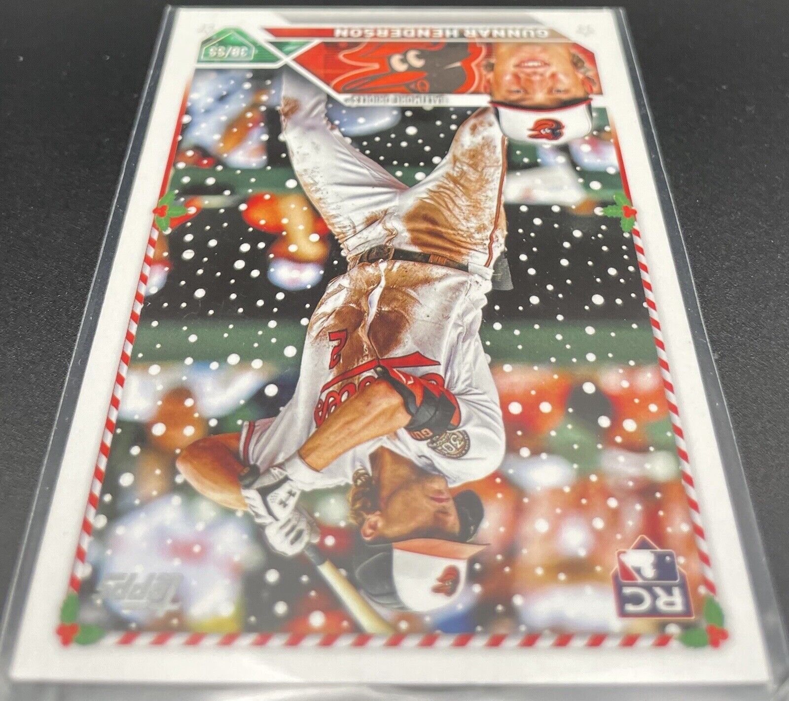 Gunner Henderson 2023 Topps Holiday #H4 Rookie Card Baltimore Orioles 