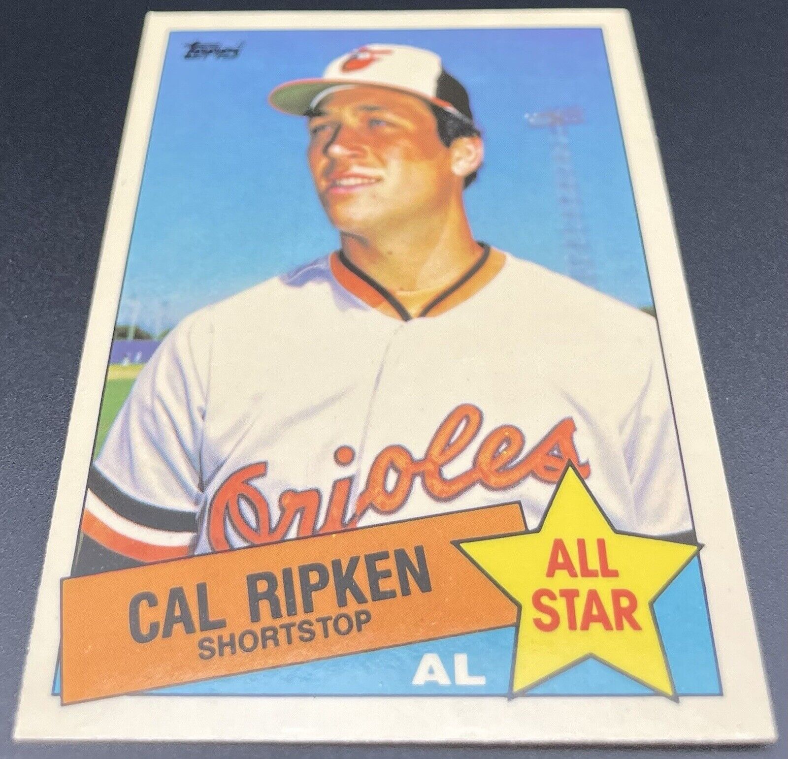 Cal Ripken 1985 Topps Tiffany #704 All Star Baltimore Orioles Fresh Out Of Set🔥