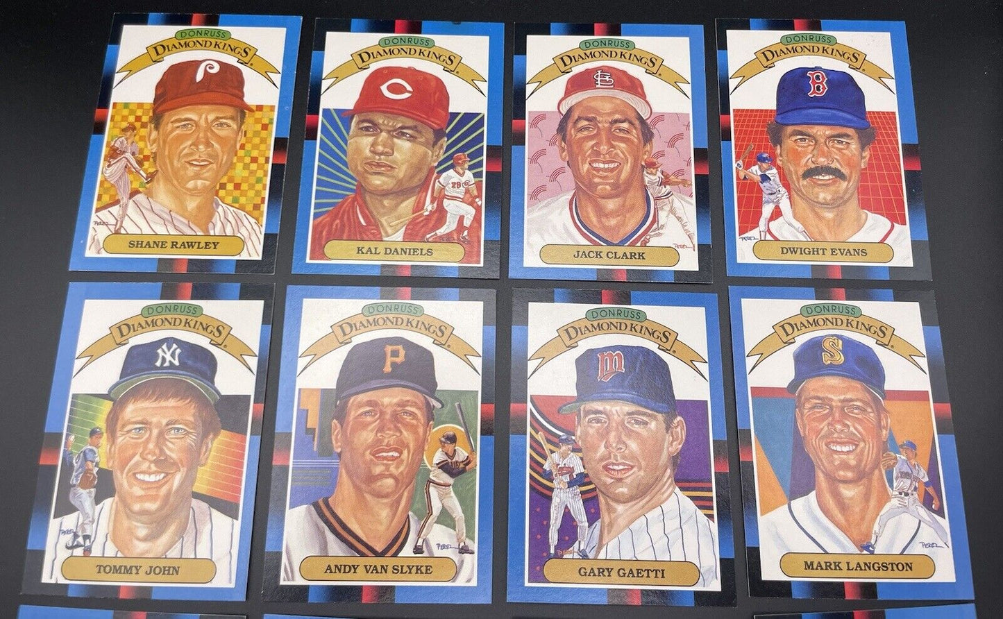 1987 Donruss Diamond Kings Complete Set Of 27 Cards In Mint Condition!!￼