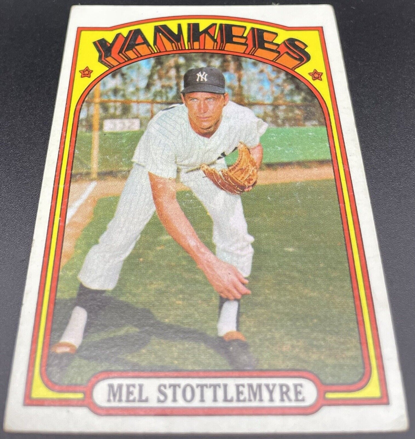 Mel Stottlemyre 1972 Topps #325 New York Yankees