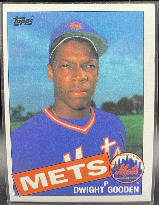 Dwight Gooden 1985 Topps #620 Rookie Card New York Mets