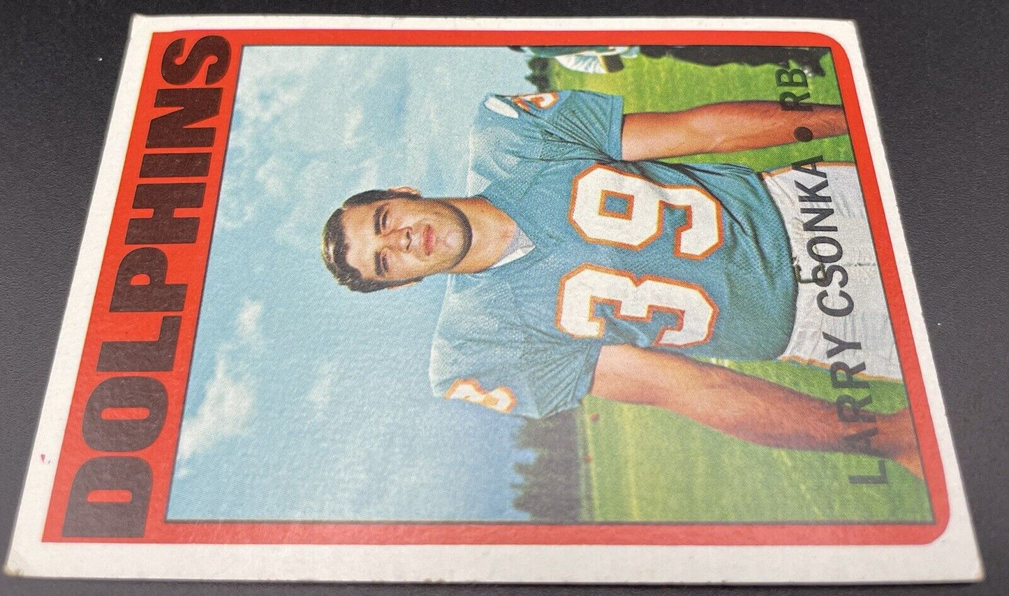 Larry Csonka 1972 #140 Miami Dolphins Running Back