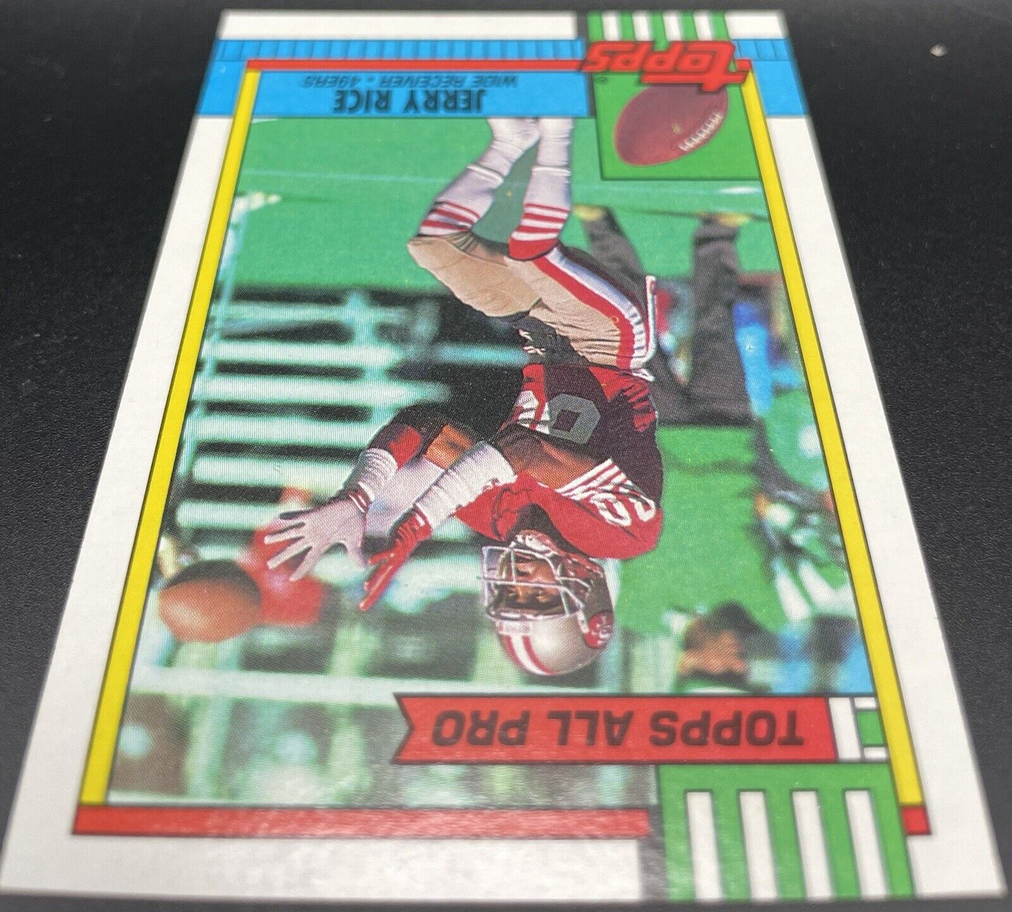 1990 Topps - #8 Jerry Rice San Francisco 49Ers All Pro ￼