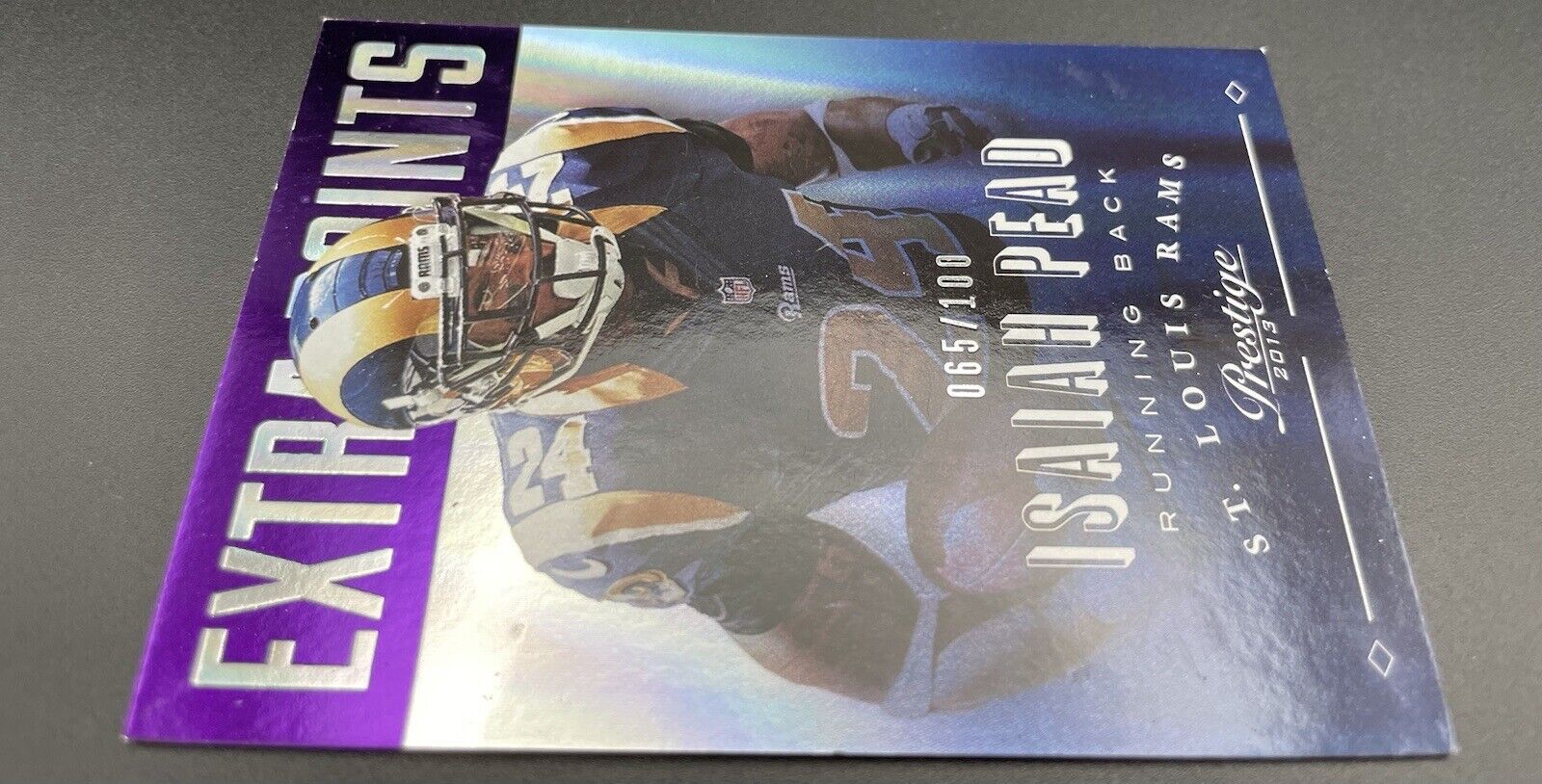 2013 Panini Prestige - Extra Points Purple #161 Isaiah Pead /100