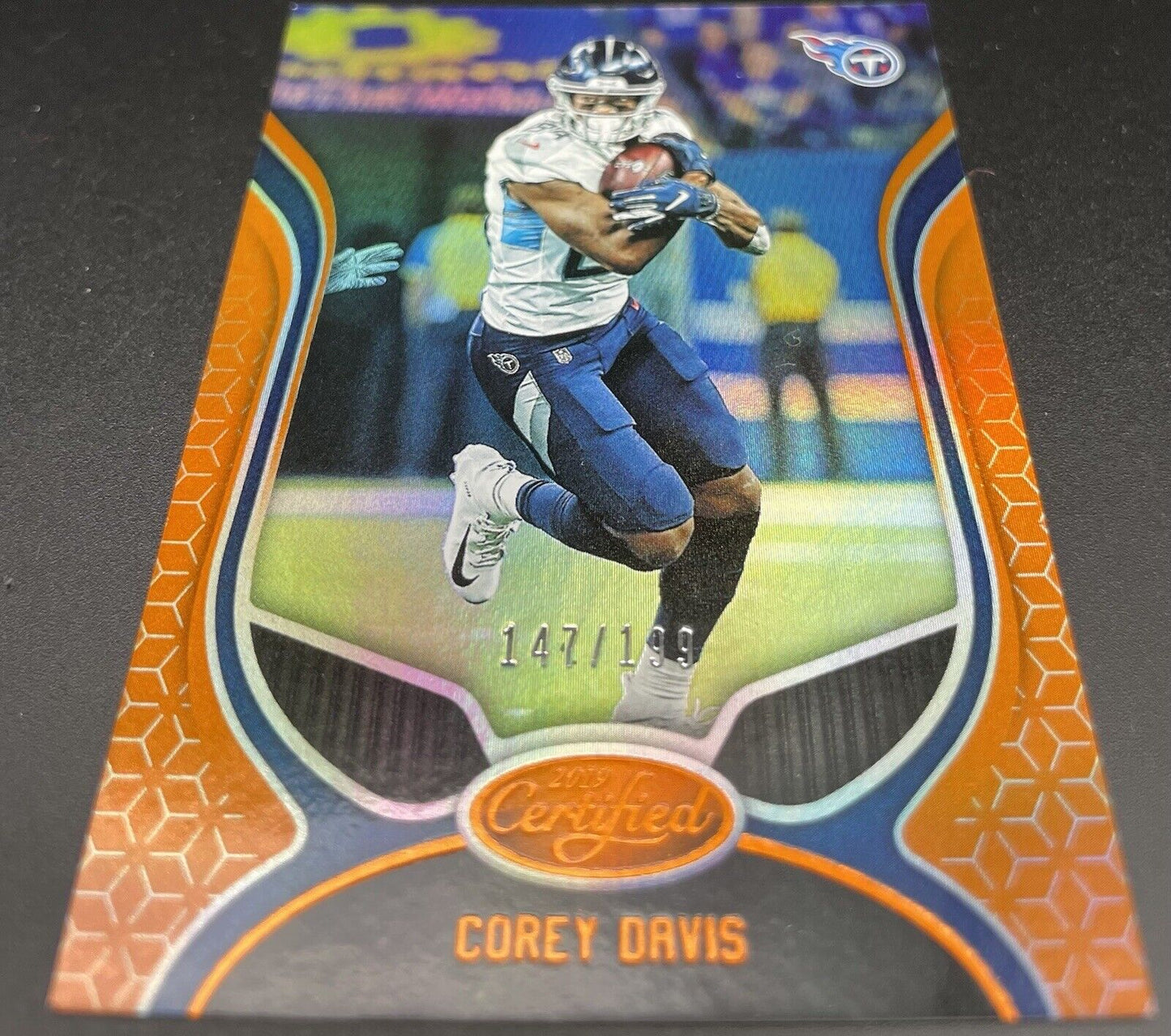 Corey Davis 2019 Panini Certified #36 /199 Orange Tennessee Titans