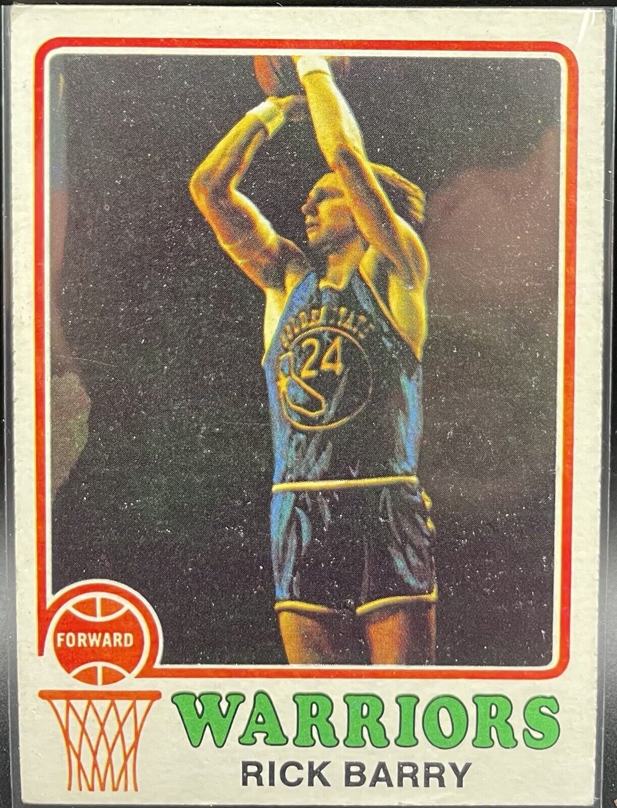 Ricky Barry 1973 Topps #90 Golden State Warriors