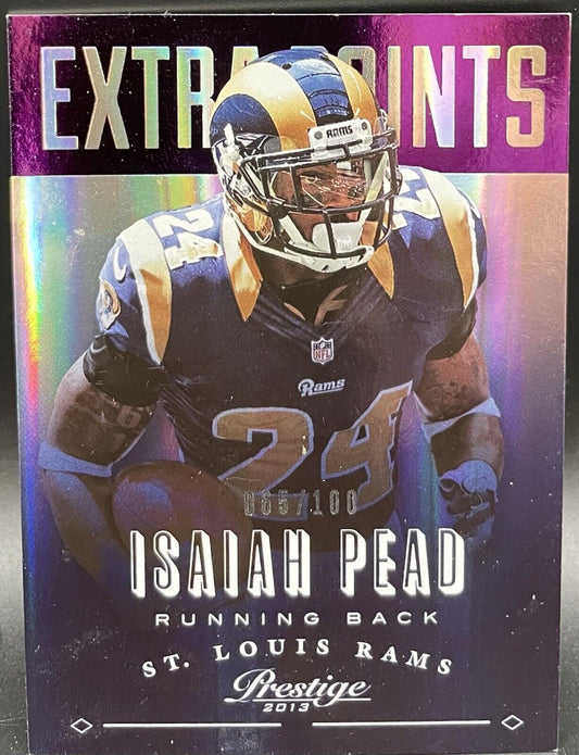 2013 Panini Prestige - Extra Points Purple #161 Isaiah Pead /100