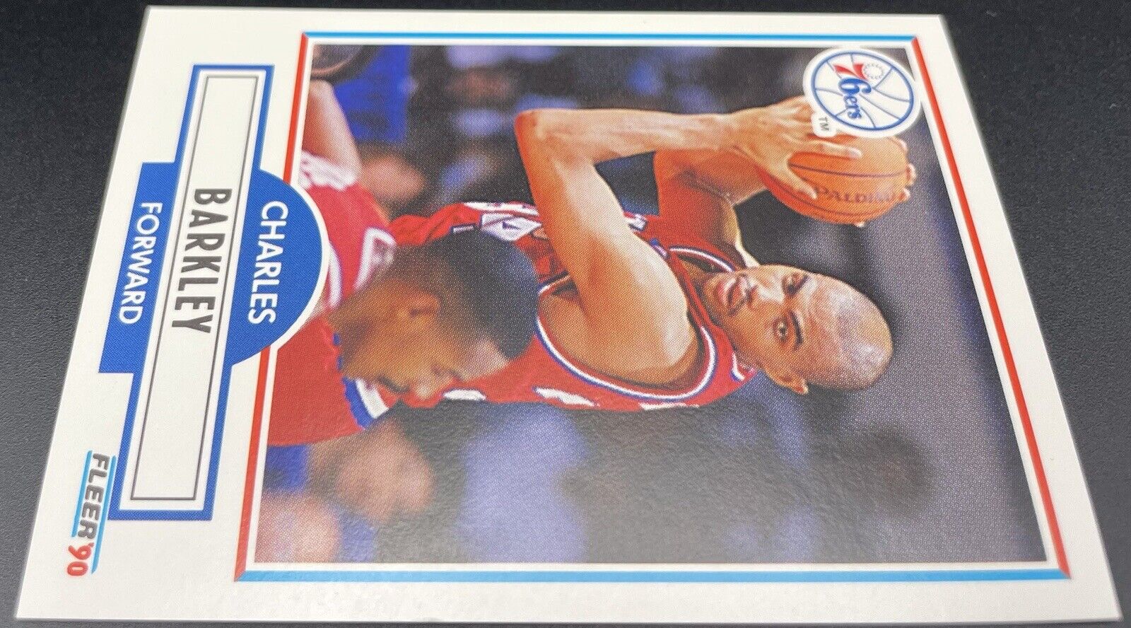 Charles Barkley Philadelphia 76ers 1990 Fleer #139