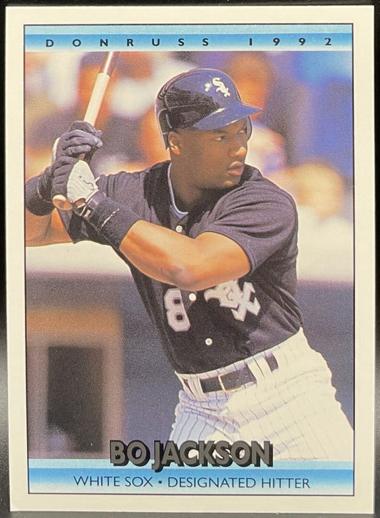 Bo Jackson 1991 Leaf Donruss #470 Chicago White Sox 