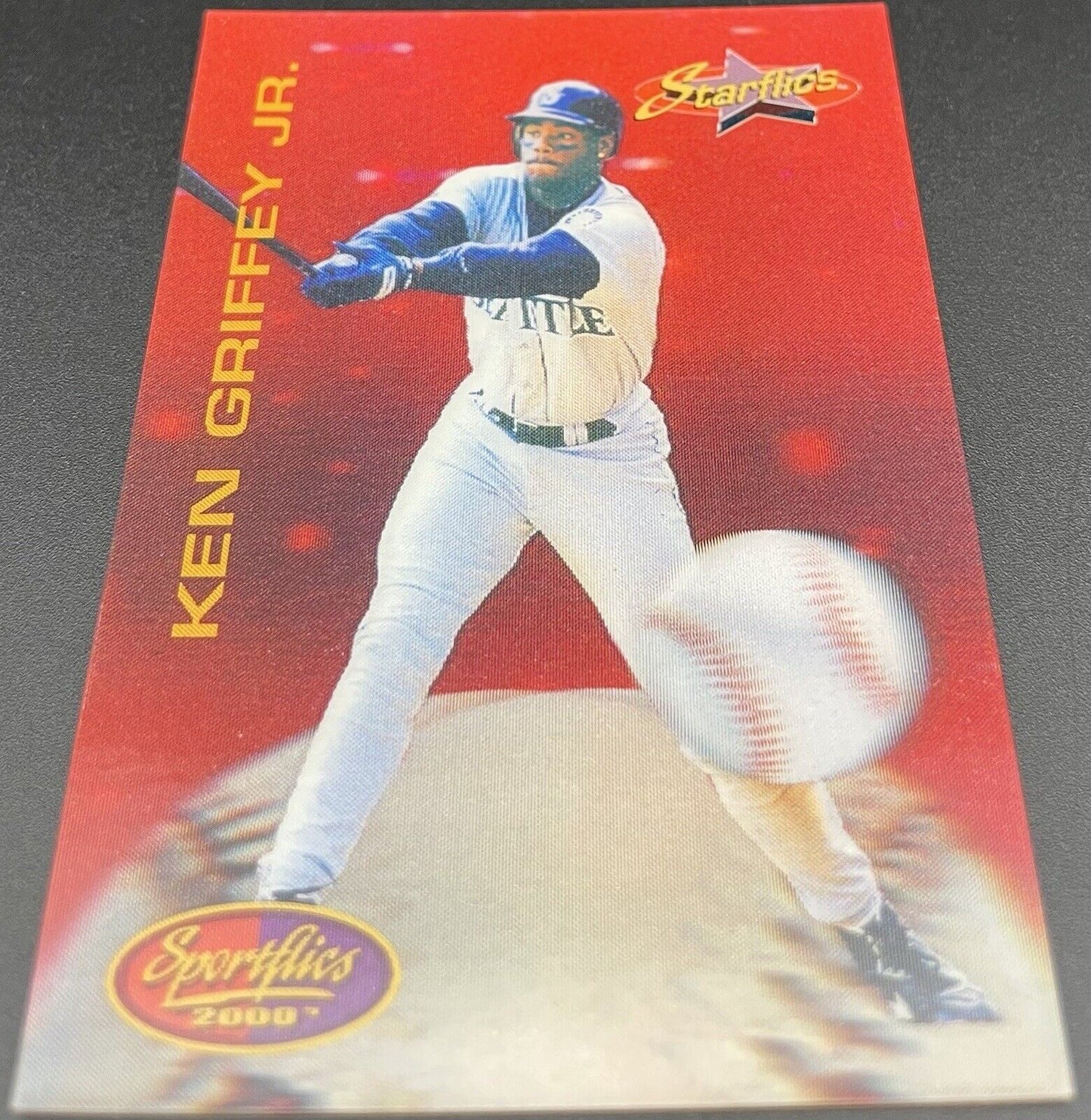 1994 Pinnacle Brands  Ken Griffey Jr. #181 STARFLICS 3D Seattle Mariners RARE!