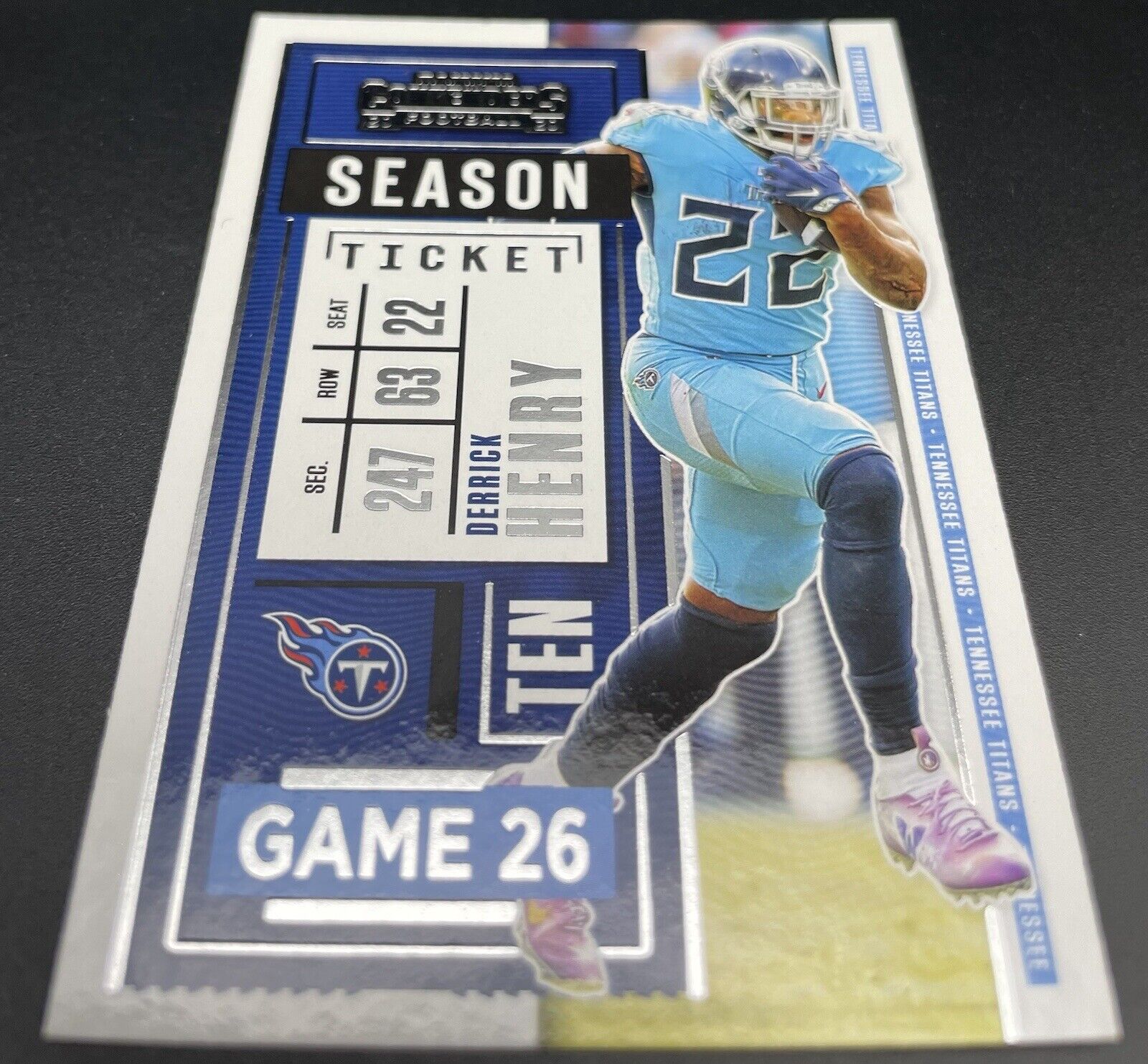 2020 Panini Contenders Football #11 Derrick Henry Titans