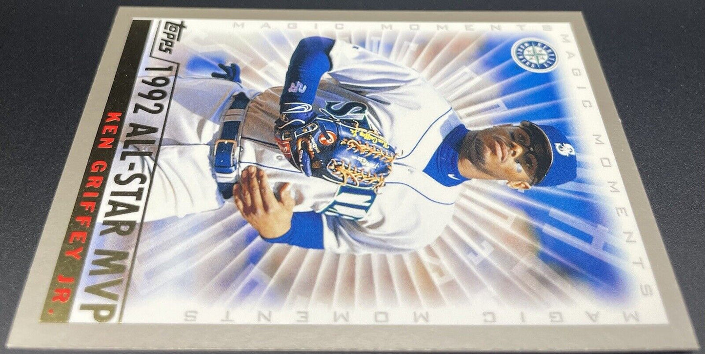 2000 Topps #475 Ken Griffey Jr. Magic Moments 1992 All-Star Game MVP Card 