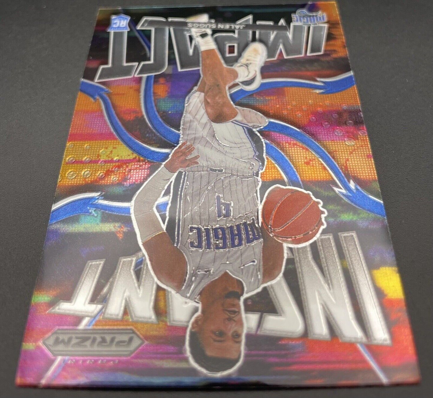 2021-22 Panini Prizm Jalen Suggs #22 Instant Impact Insert RC Orlando Magic