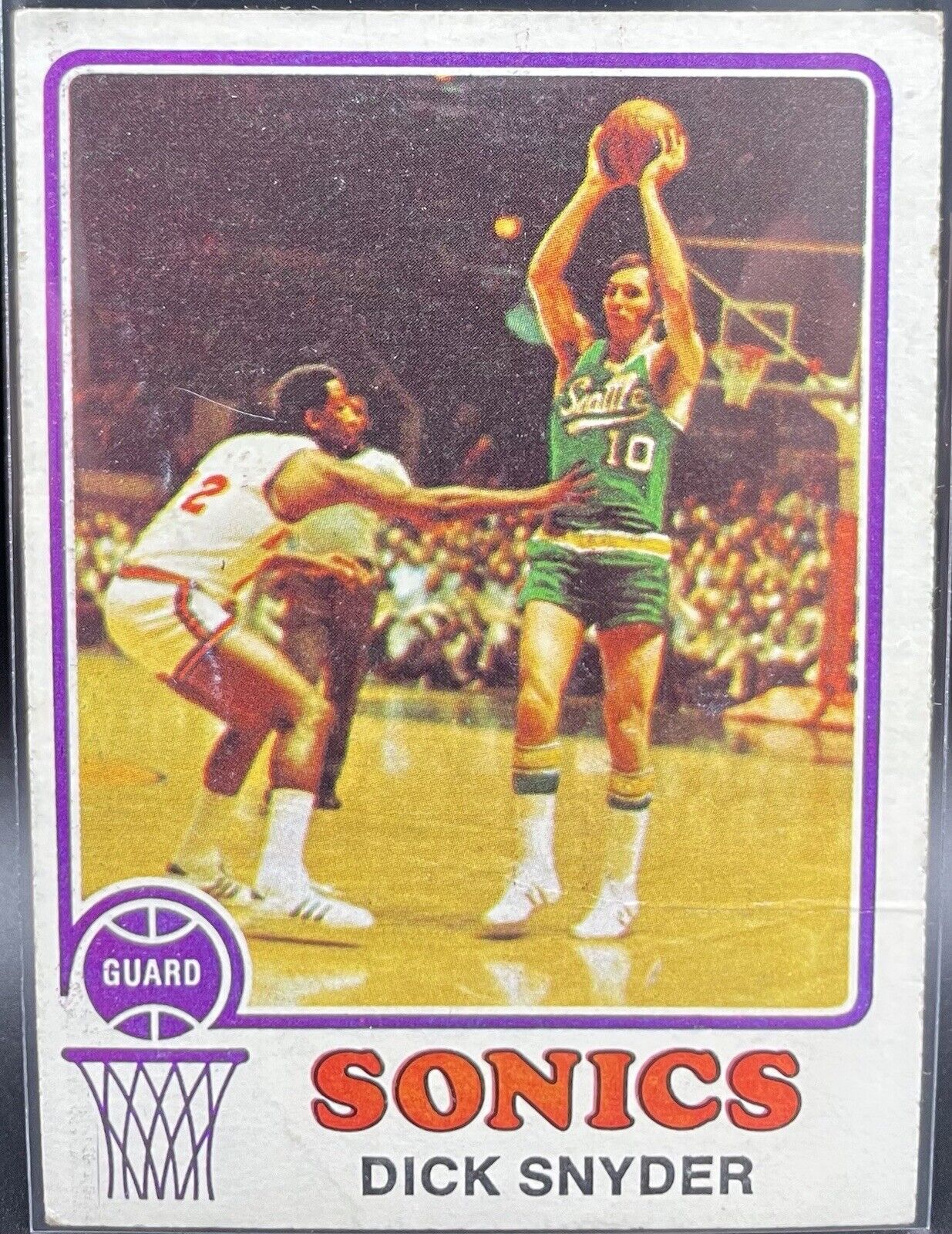 Dick Snyder  1974 Topps #86  Seattle Sonics Guard 