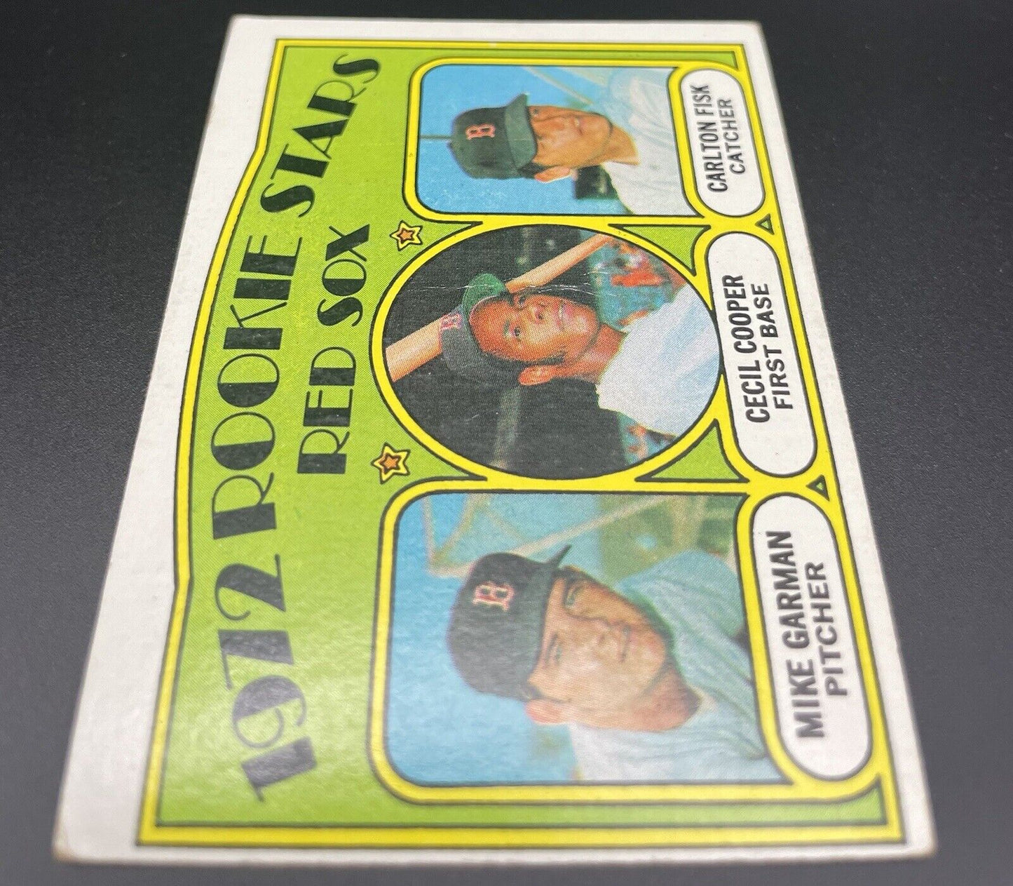 Mike Garman, Cecil Cooper, Carlton  Fisk 1973 Topps #79 Rookie Stars