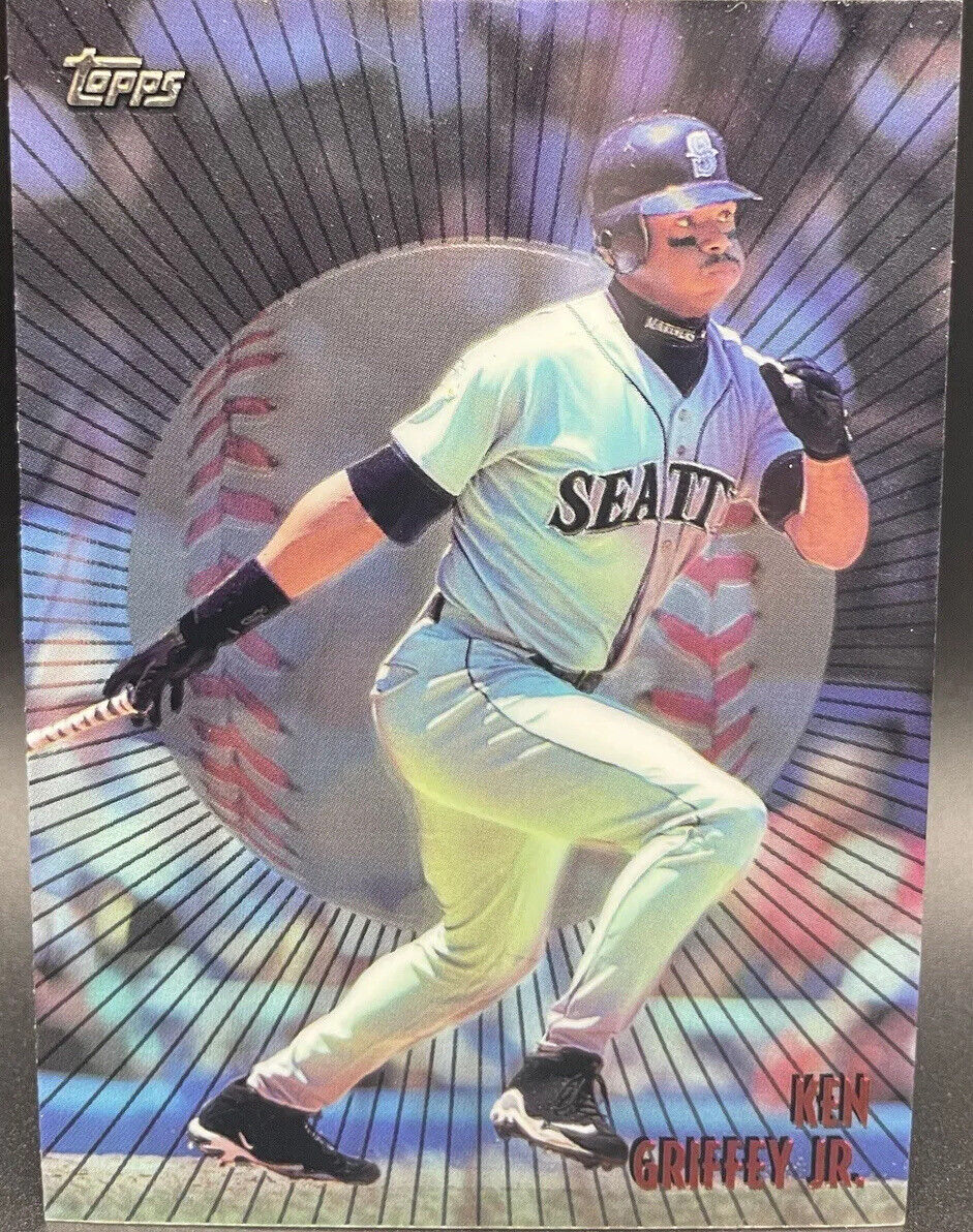 Ken Griffey Jr. 1998 Topps Mystery Finest #M20 Borderless Mariners NEAR MINT!