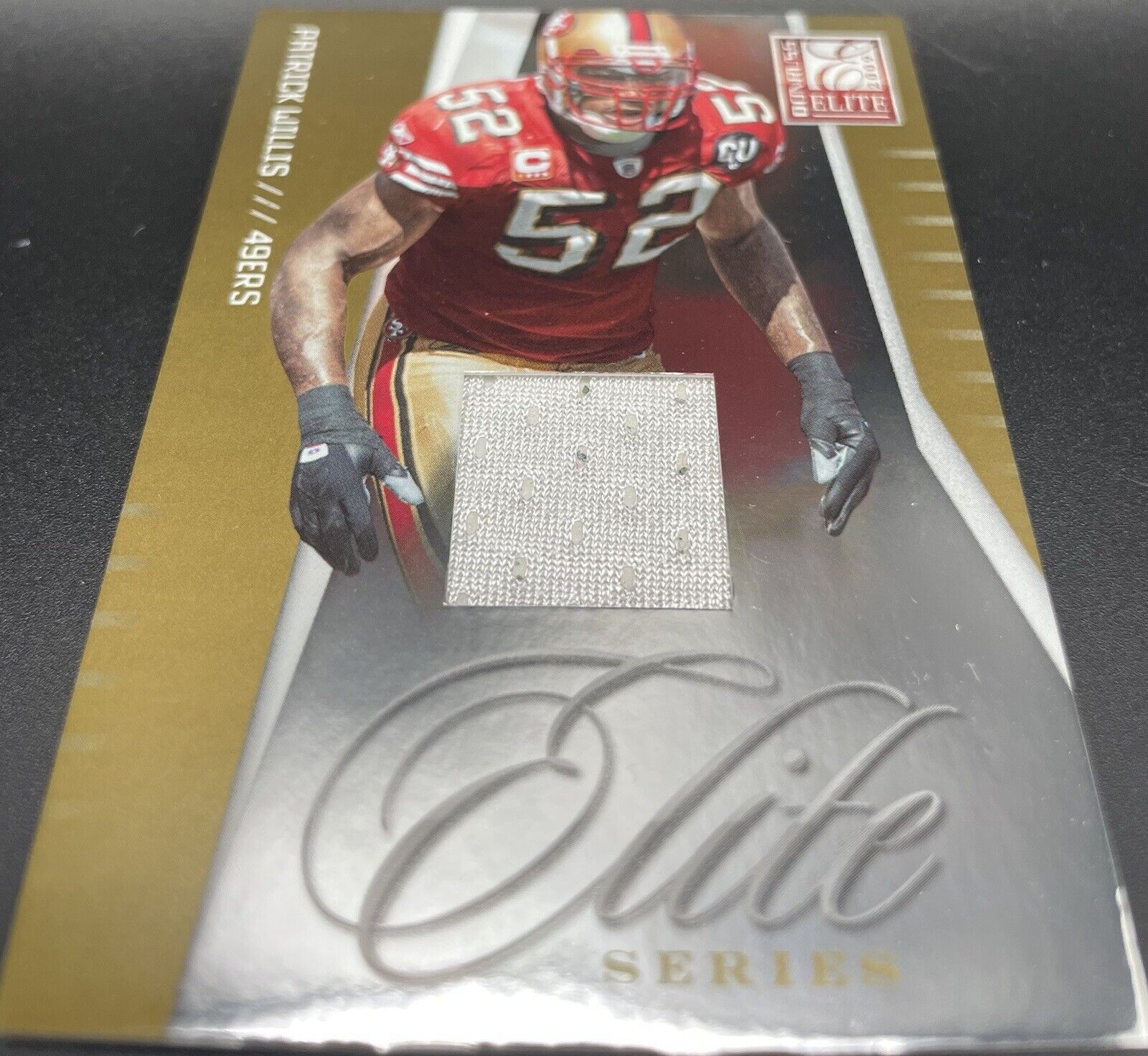 Patrick Willis 2009 Panini Donruss Elite #34 Patch /299 San Francisco 49ers