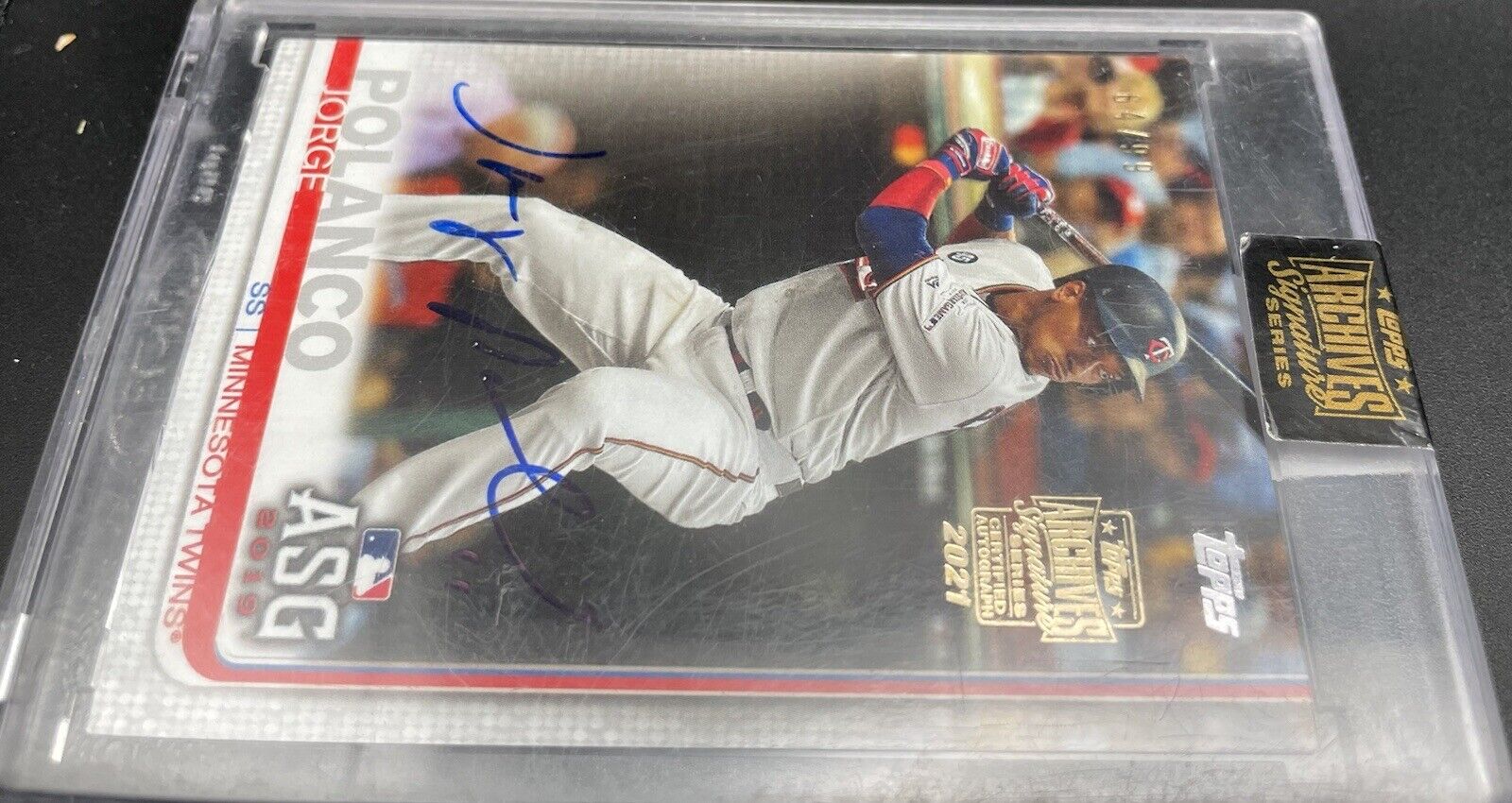 Jorge Polanco Autograph 2019 Topps Archives Signature Series #US10 Minnesota /99