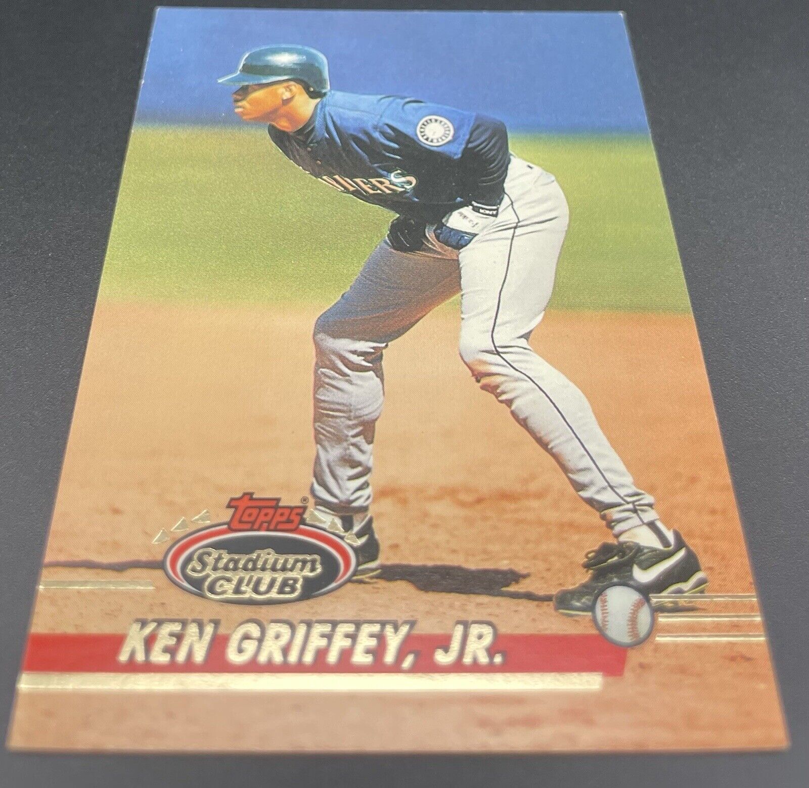 Ken Griffey Jr  1993 Topps Stadium Club #707 Seattle Mariners HOF NM