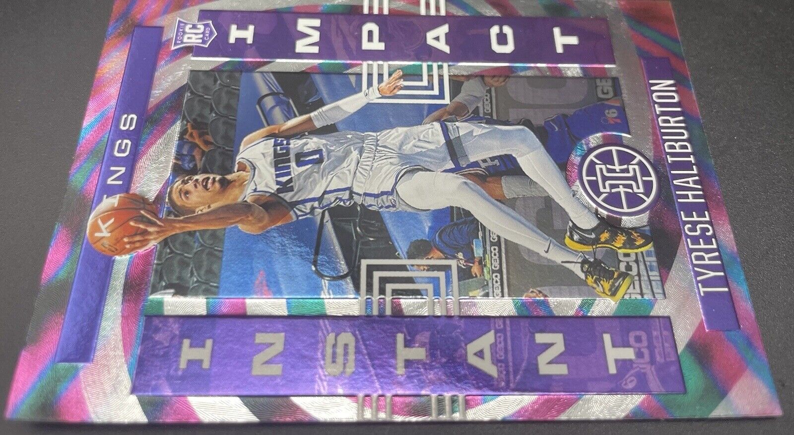 2020-21 Panini Illusions TYRESE HALIBURTON Instant Impact Rookie RC #9 Kings SP