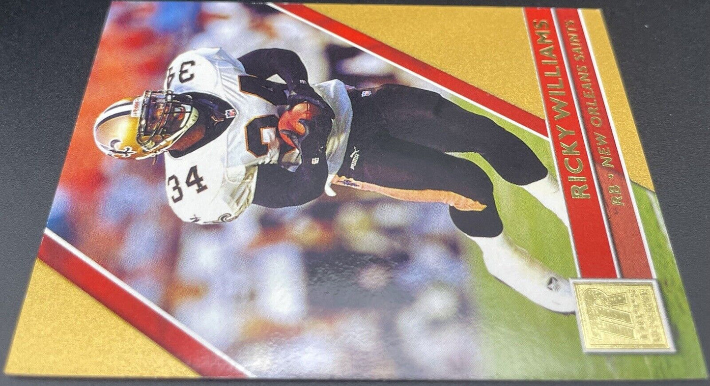 2001 Topps Reserve Ricky Williams #38 New Orleans Saints