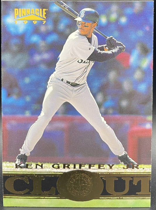Ken Griffey, Jr.  1997 Pinnacle Clout #193 Seattle Mariners MLB Card