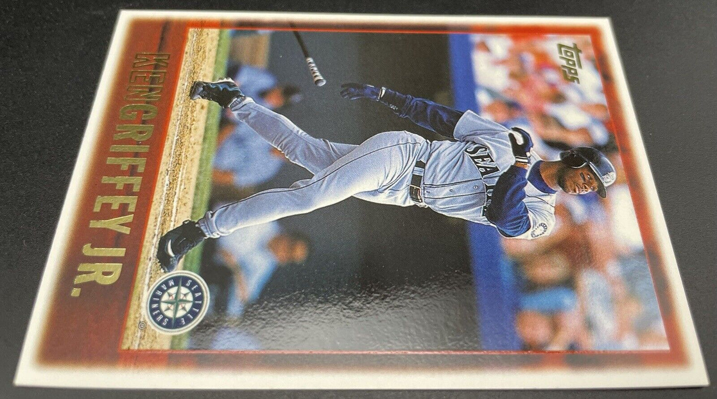 Ken Griffey Jr. 1994-2021 Topps Baseball Cards Seattle Mariners HOF The Goat