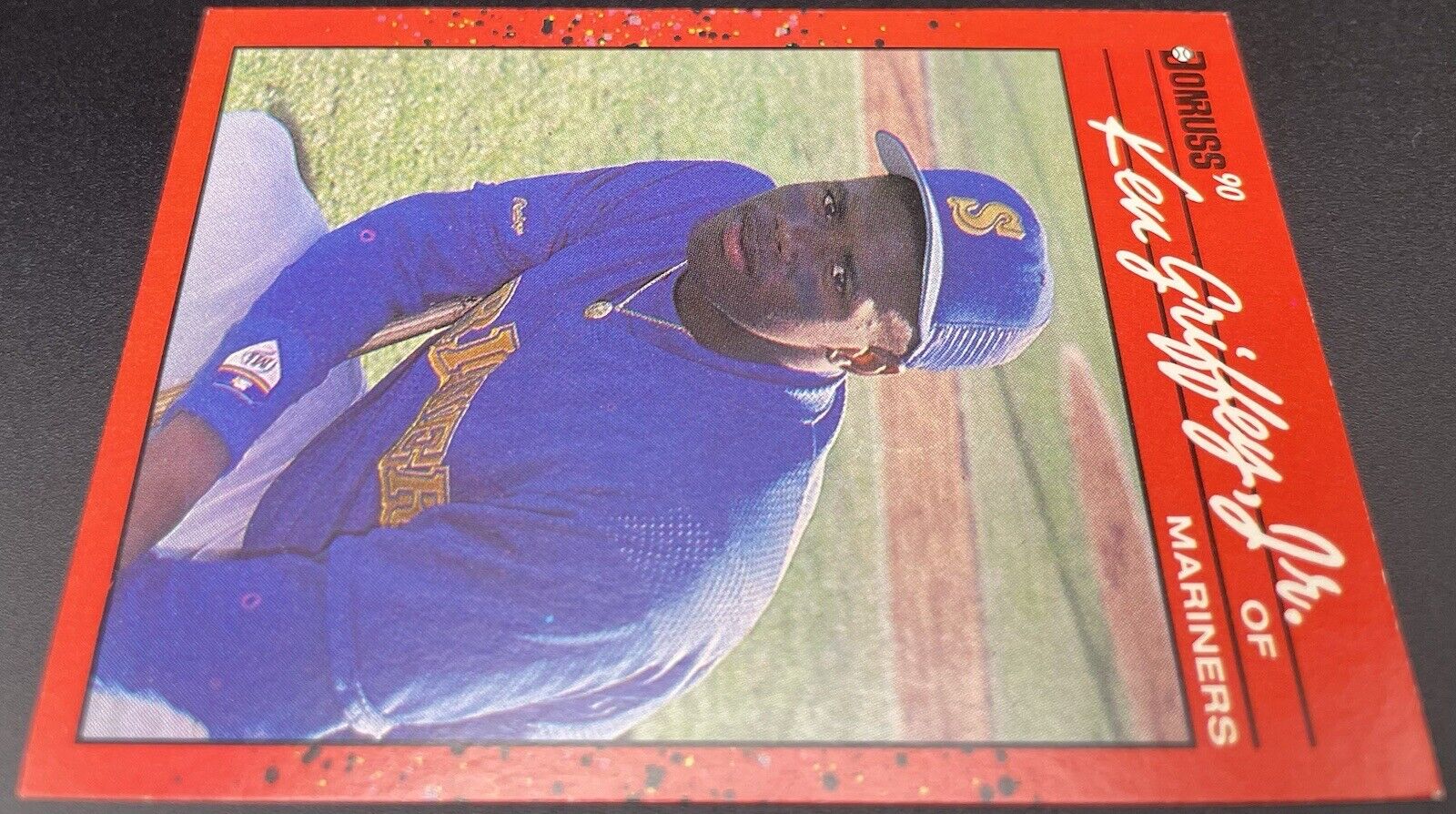 1990 Donruss Ken Griffey Jr Error Card #365  Seattle Mariners Rare!!