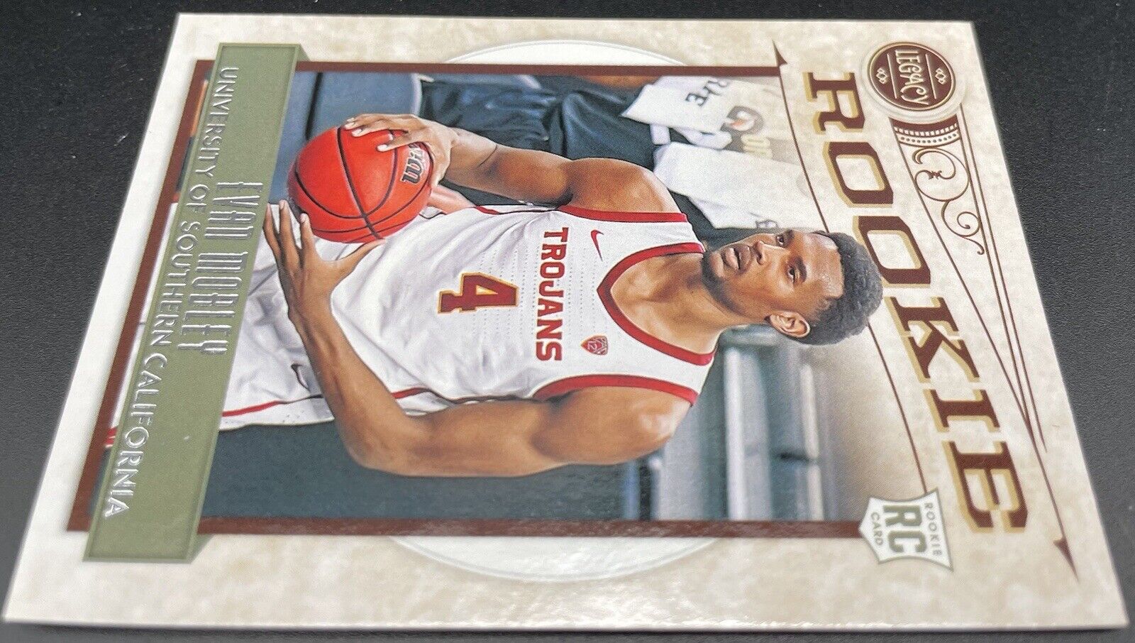 Evan Mobley 2021 PANINI CHRONICLES DRAFT PICKS LEGACY ROOKIE #336 CAVALIERS