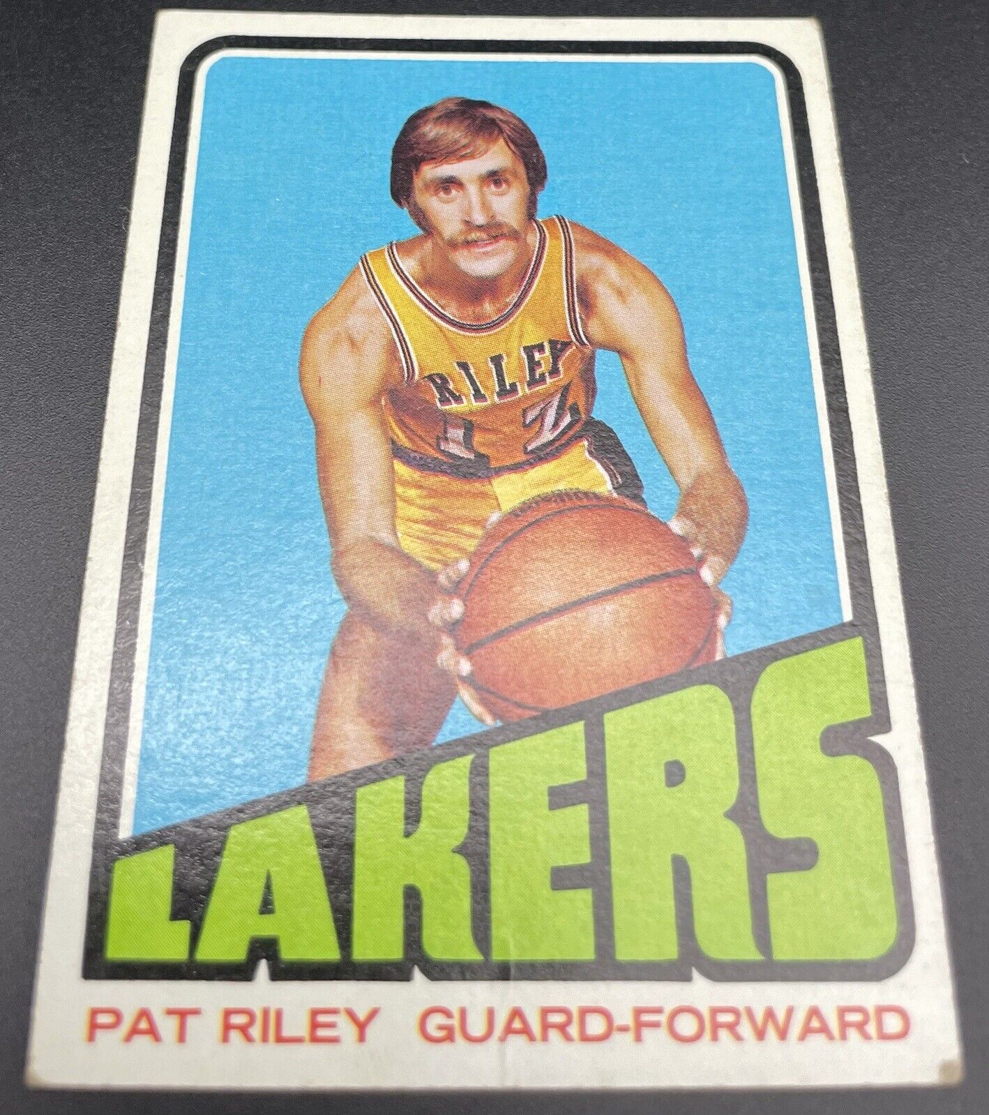 Pat Riley 1972 Topps #144 Los Angeles Lakers HOF