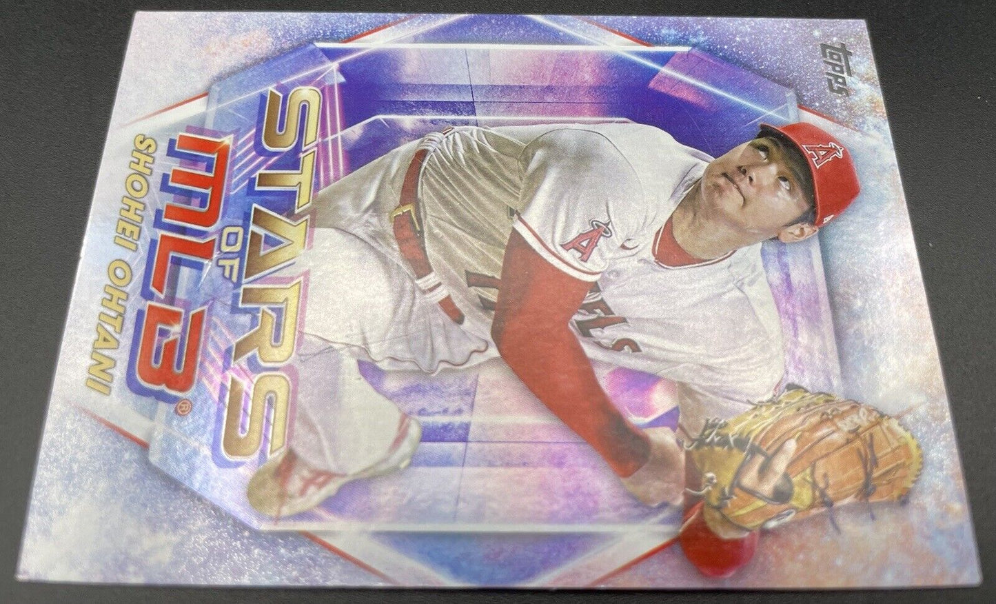 2023 TOPPS SERIES 1 SHOHEI OHTANI STARS OF MLB #SMLB-21 LOS ANGELES ANGELS