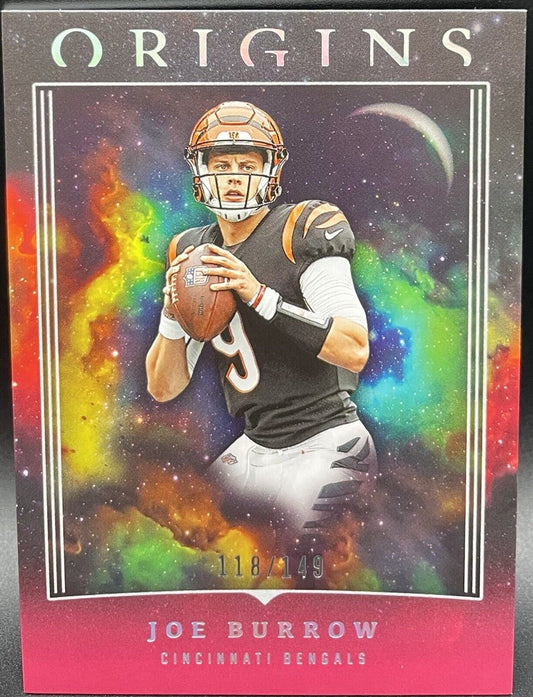 Joe Burrow 2023 Panini Origins Pink #16  /149 Cincinnati Bengals