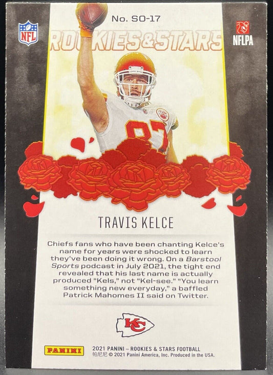 2021 Panini Rookies & Stars - Standing Ovation #SO-17 Travis Kelce