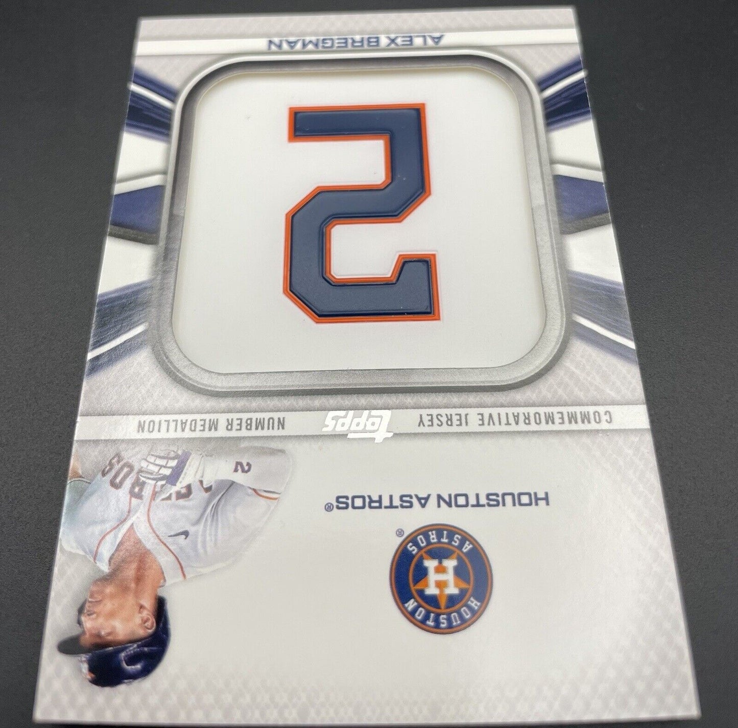 Alex Bregman 2022 Panini Topps #JNM-AB Jersey Houston Astros  J