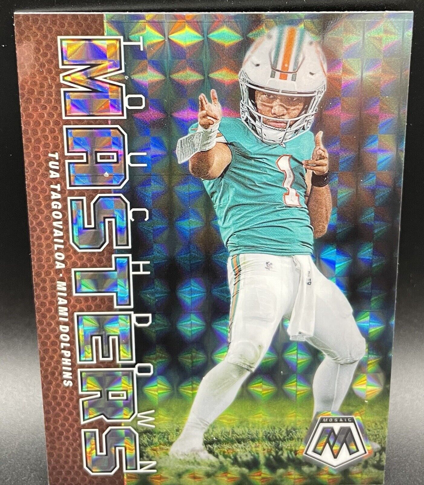 2023 Panini  Mosaic TUA TAGOVAILOA #TM-TT  Touchdown Masters Miami Dolphins🏈💥