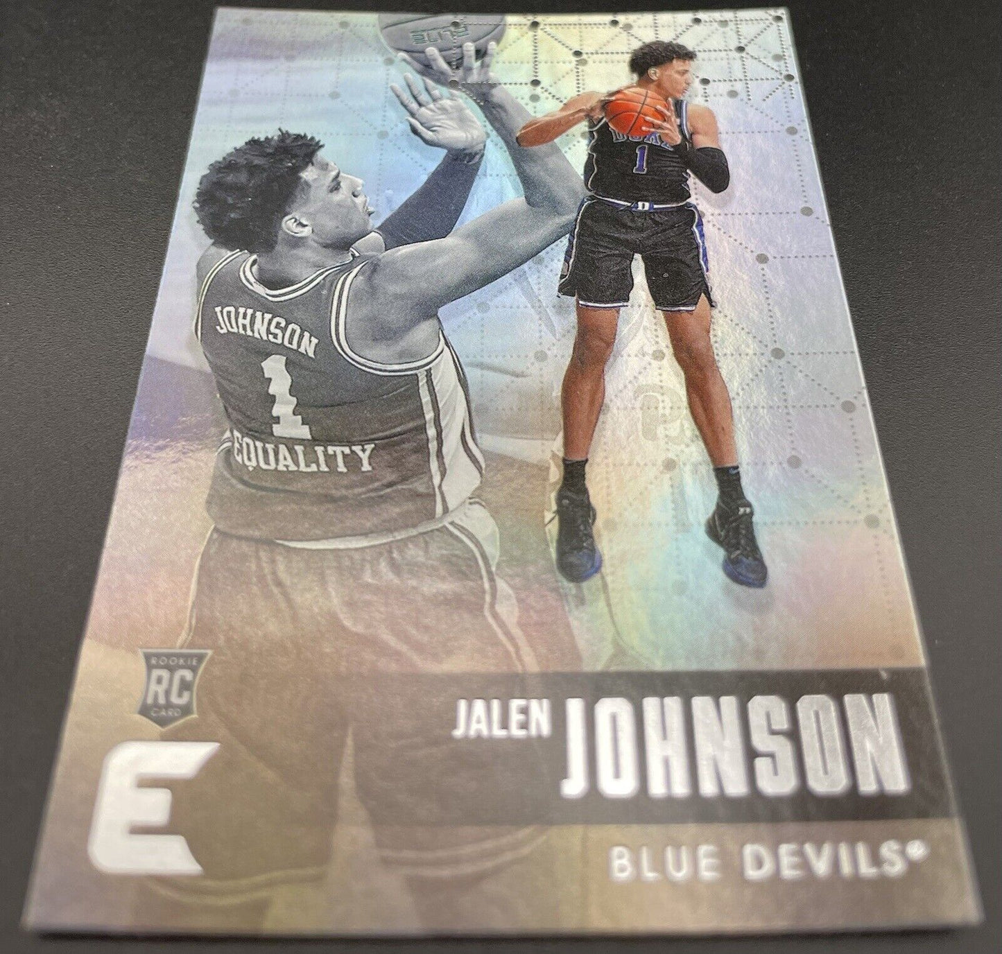 Jalen Johnson 2021 Panini Essential #113 RC Atlanta Hawks