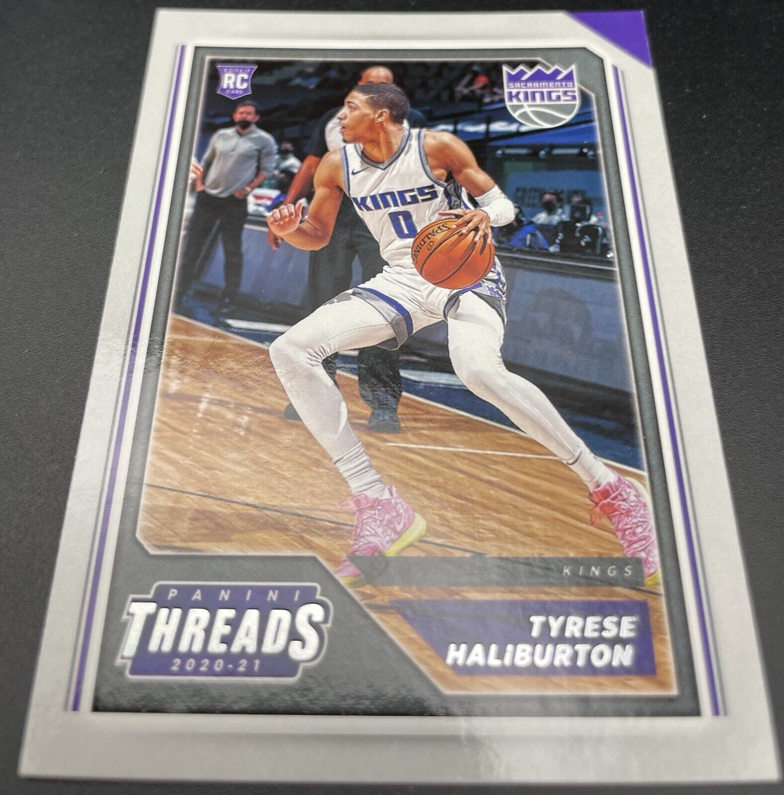 2020-21 Panini Chronicles - Threads #91 Tyrese Haliburton (RC) Indiana Pacers