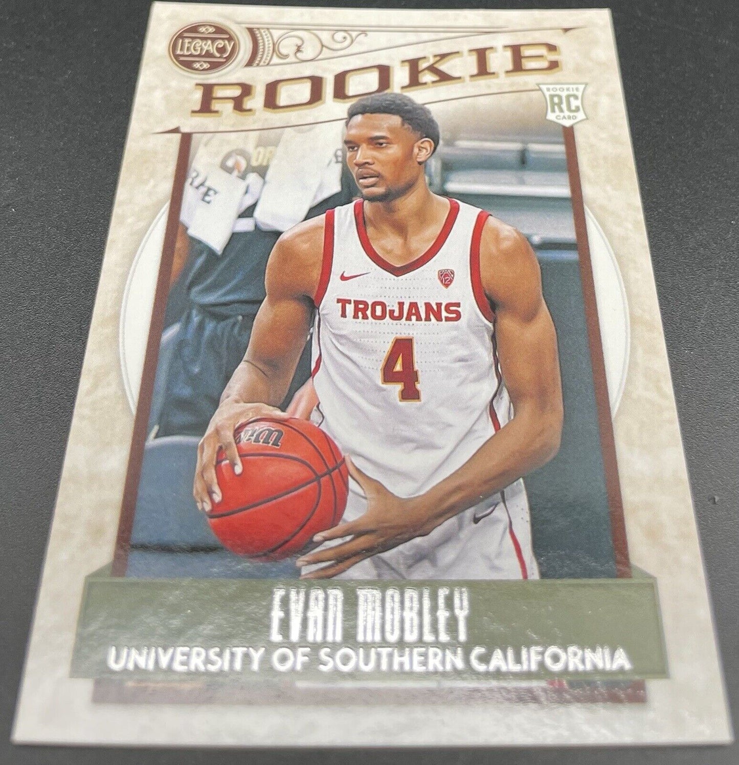 Evan Mobley 2021 PANINI CHRONICLES DRAFT PICKS LEGACY ROOKIE #336 CAVALIERS