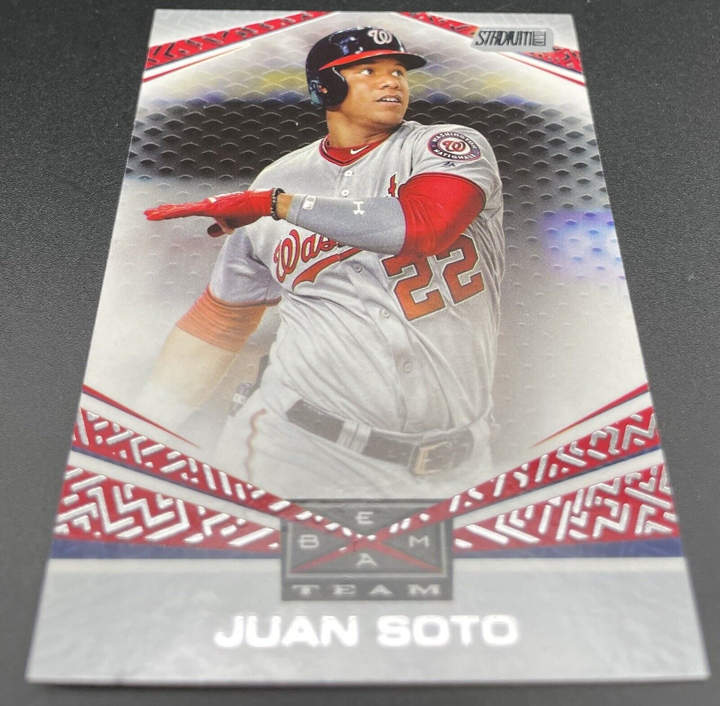 Juan Soto  2019 Topps Score #BT-25 Beam Of Might 