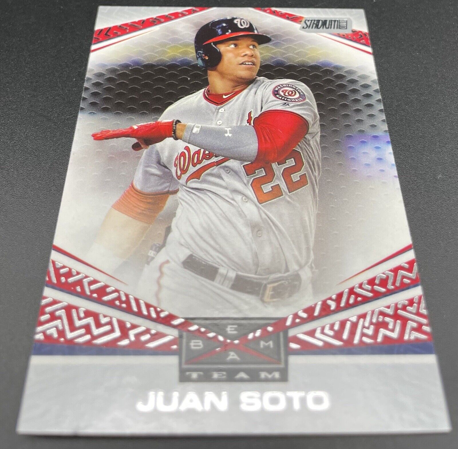 Juan Soto  2019 Topps Score #BT-25 Beam Of Might 