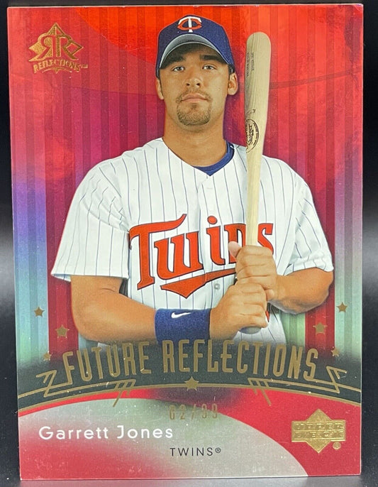 2005 Upper Deck Reflections - Future Reflections Red #227 Garrett Jones /99 (RC)