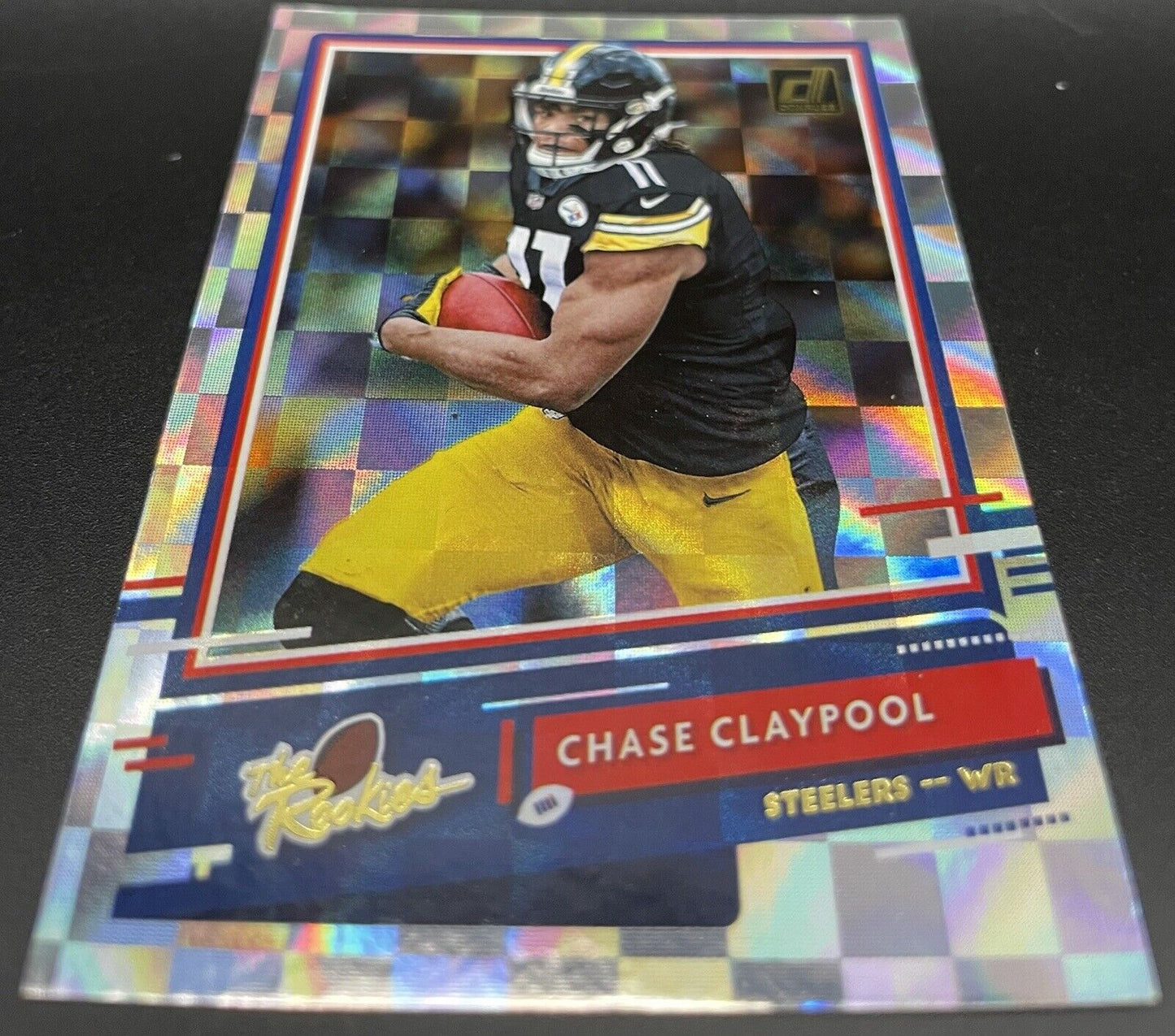 Chase Claypool 2020 Panini Donruss #TR-CC Rookies Checkered Pittsburgh Steelers