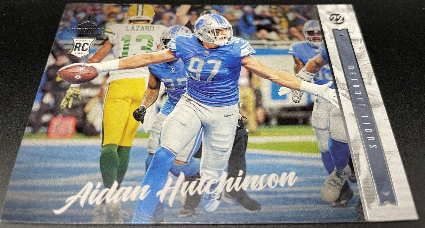 2022 Panini Chronicles - Luminance Update Rookies #219 Aidan Hutchinson (RC)