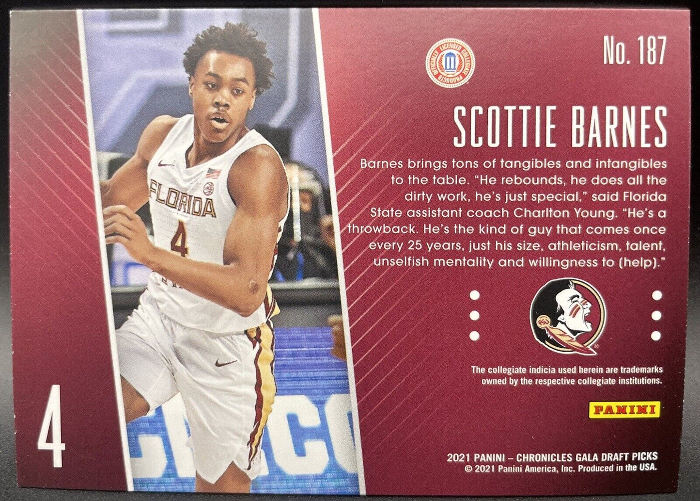 Scottie Barnes 2021 Panini Rookie Cards Tronto Rapters 9 cards total